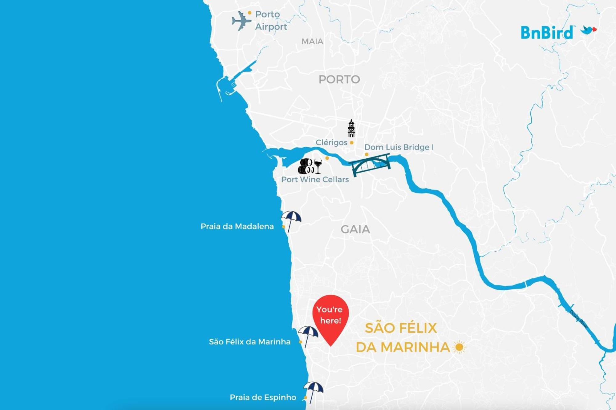 Sao Felix Ocean Views Apartment São Félix da Marinha Екстериор снимка